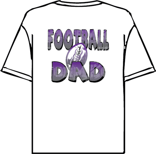 Customizable Football Dad Image